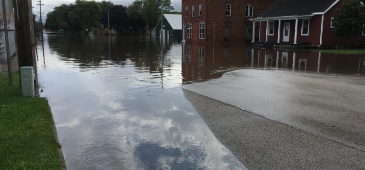Greene, Iowa, 2016 Flood Pictures