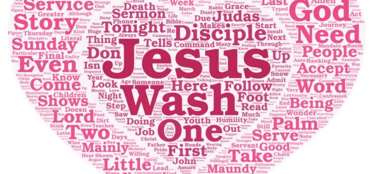 Maundy Thursday 2018 Sermon on Footwashing