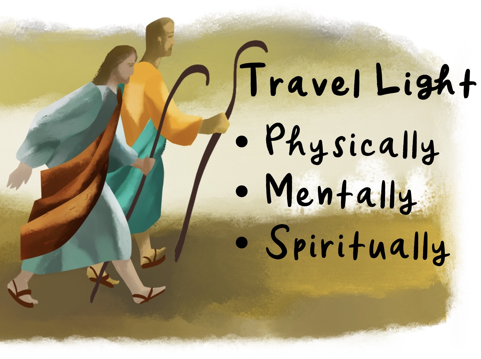 Traveling Light as Disciples - July 7, 2019 Sermon - Pastor Daniel Flucke