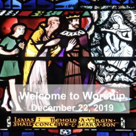 2019 Advent 4 – Joseph the Background Player