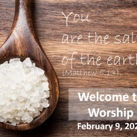 February 9, 2020 Sermon: Salt of the Earth