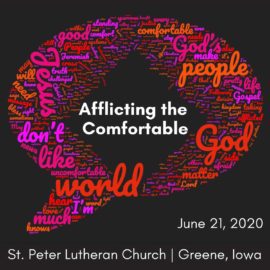 June 21, 2020 Sermon: Uncomfortable Disruption