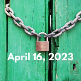 Opening Locked Doors | April 16, 2023