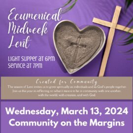 Lent Midweek: Community on the Margins | March 13, 2024